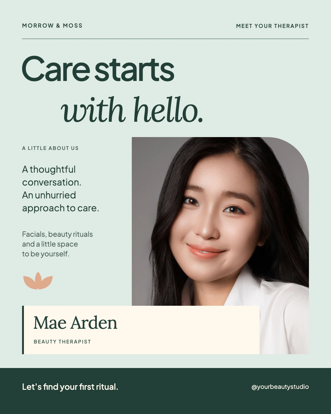 Care starts with hello