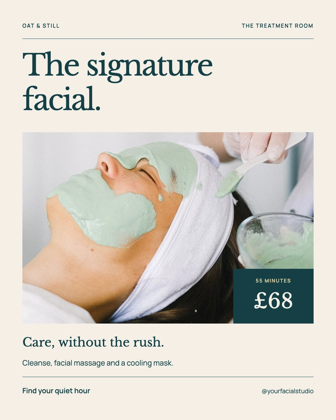 The signature facial